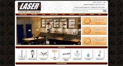 Desktop Screenshot of laserlightinggallery.com